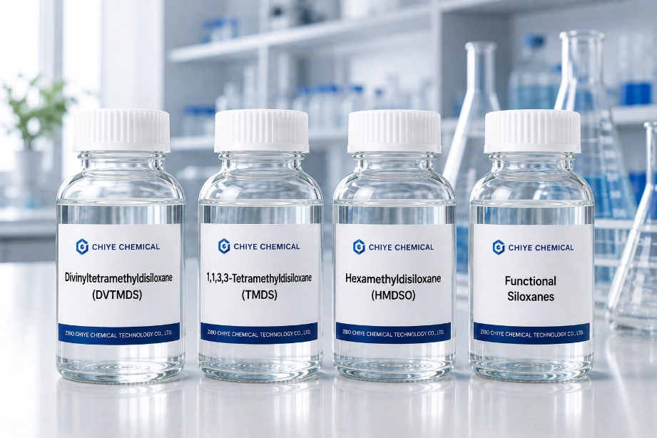 Functional siloxane intermediates for silicone material development