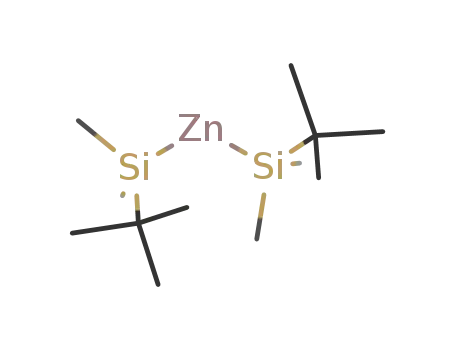 Zn(Si(CH<sub>3</sub>)2(C(CH<sub>3</sub>)3))2