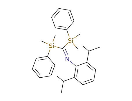[bis-(dimethyl-phenyl-silanyl)-methylene]-(2,6-diisopropyl-phenyl)-amine